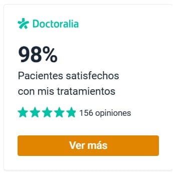 Puntuación en Doctoralia del doctor Edgar Martín Castañeda Guardia